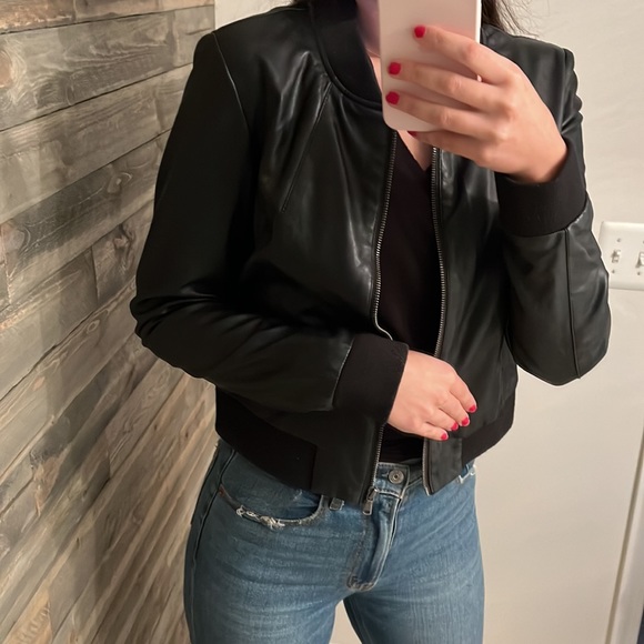 bagatelle Jackets & Blazers - Fake Leather bomber jacket!